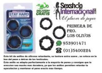 Kit de anillos retardantes Stay Hard